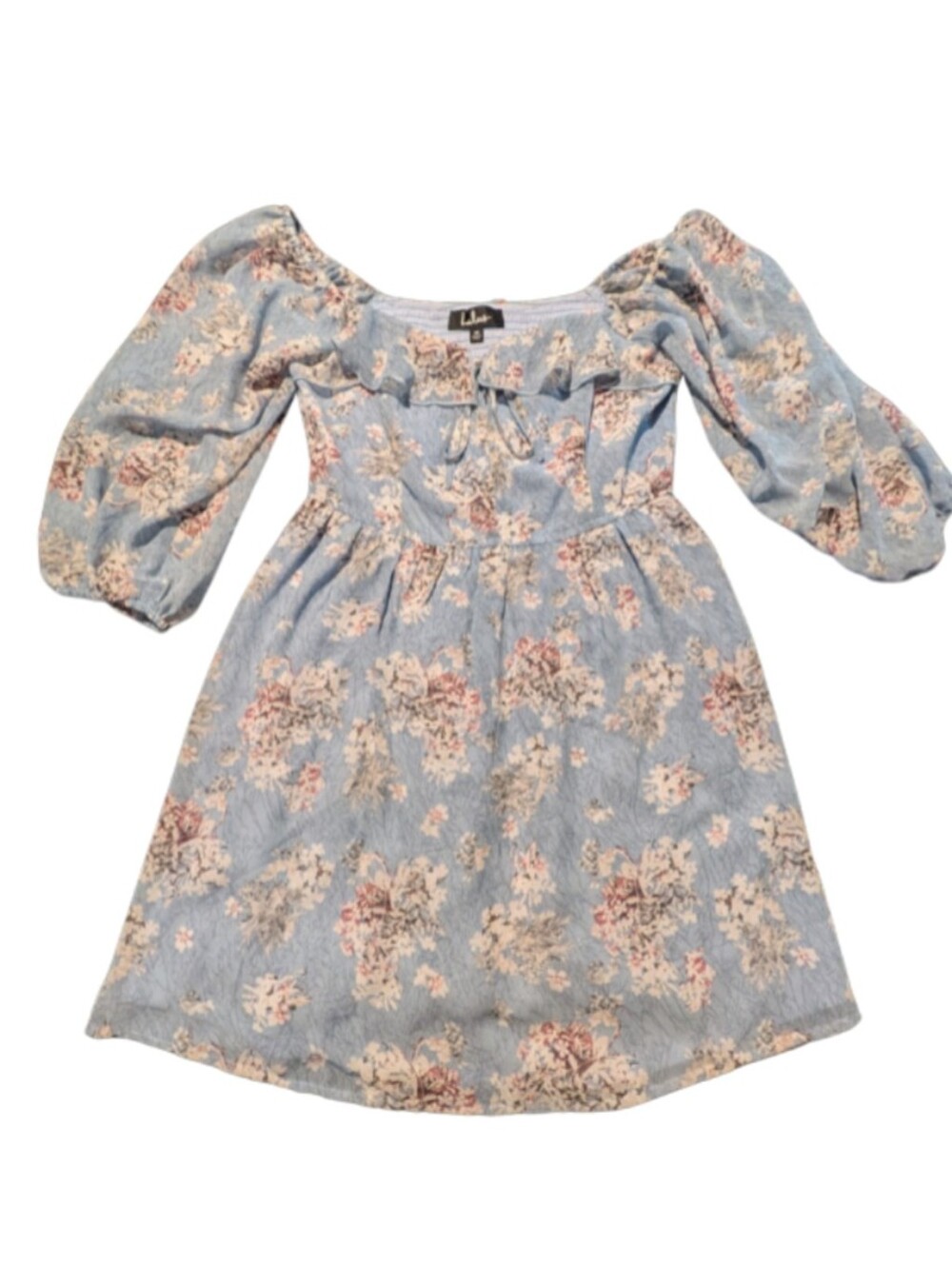 Lulus "Sweet Little Something" Babydoll Style Mini Dress M